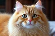 Chat Persan soyeux après toilettage
