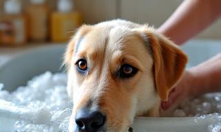 Bain pour chien professionnel