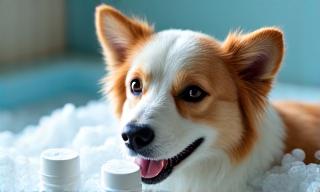 Bain spa hydratant pour chien